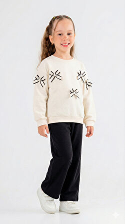 Kız Çocuk 2li Kombin Takım 8-14 Yaş SET0395