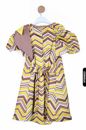 Kız Çocuk Elbise 6-12 Yaş 5003