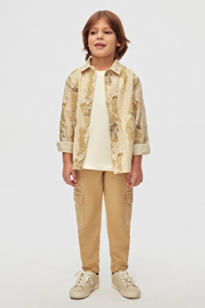 Erkek Çocuk Gömlek  4-8 Yaş 48529