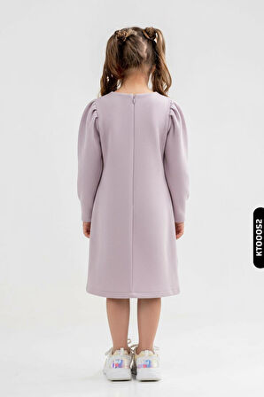 Kız Çocuk Elbise 4-7 Yaş 52103