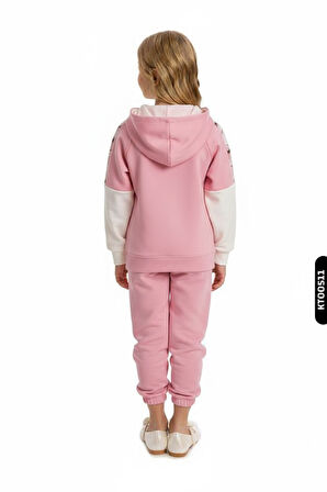 Kız Çocuk Eşofman Takım 4-8 Yaş 7234