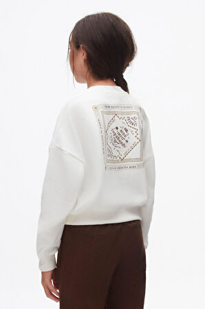 Kız Çocuk Sweatshirt 10-16 Yaş 37807