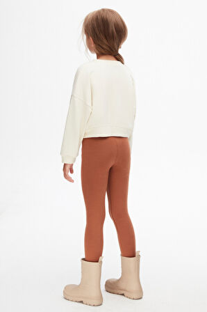 Kız Çocuk Sweatshirt 4-8 Yaş 37509