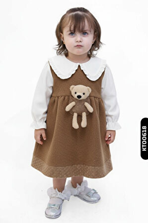 Kız Çocuk Elbise 1-4 Yaş 2871