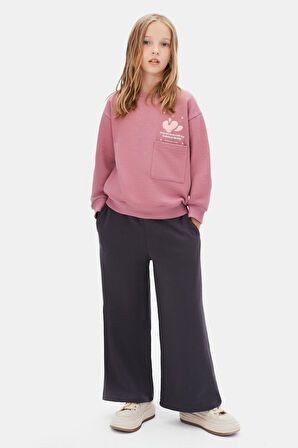 Kız Çocuk Sweatşirt 8-14 Yaş 39322