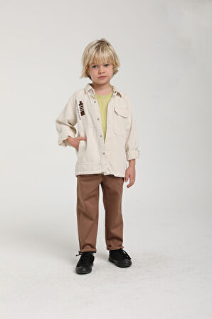 Erkek Çocuk Gömlek 1-4 Yaş 2551