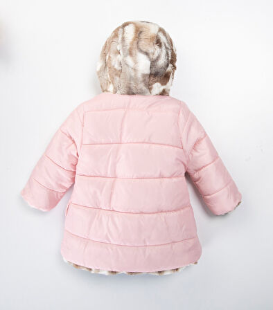 Kız Çocuk Mont 2-6 Yaş 50315 Pembe