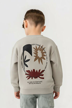 Erkek Çocuk Sweatşirt 9-13 Yaş 1847