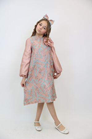 Kız Çocuk Elbise 3-10 Yaş 3925