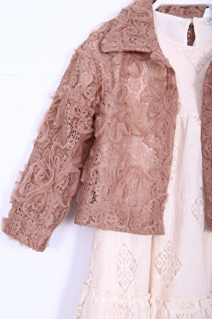 Kız Çocuk Elbise 5-9 Yaş 35938