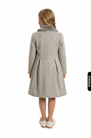 Kız Çocuk Kaban 8-12 Yaş 1057