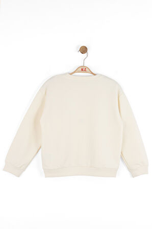 Kız Çocuk Sweatşirt 8-14 Yaş 39306