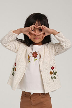 Kız Çocuk Gömlek Ve Bluz Takım 1-5 Yaş 35985