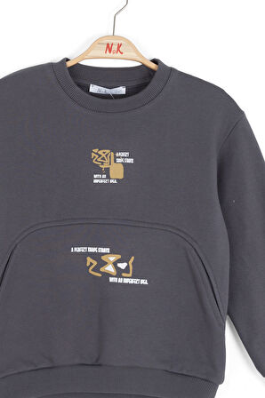 Erkek Çocuk Swaetşirt 4-8 Yaş 49507