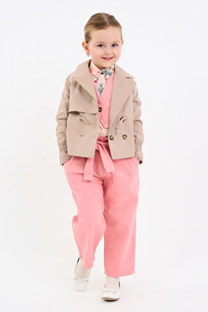 Kız Çocuk Alt Üst Takmı 4-8 Yaş 9501