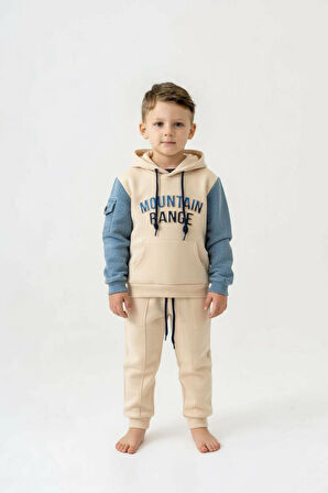 Erkek Çocuk Eşofman Takım 4-8 Yaş 7742