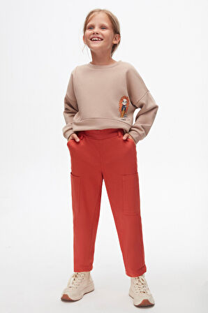 Kız Çocuk Pantolon 4-8 Yaş 57506