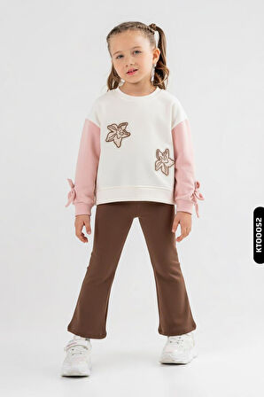 Kız Çocuk 2li Kombin Takmı 5-14 Yaş SET0407