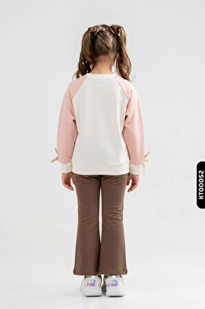 Kız Çocuk 2li Kombin Takmı 5-14 Yaş SET0407