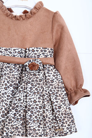 Kiz Çocuk Elbise 6-24 Ay 3131