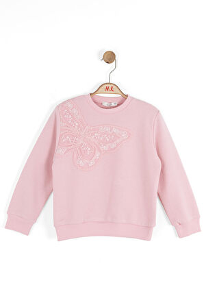Kız Çocuk Sweatşirt 4-8 Yaş 39505