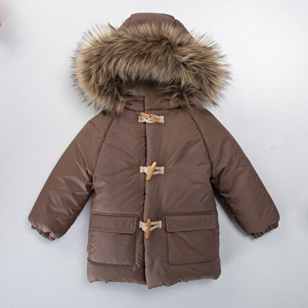 Erkek Çocuk Mont 2-6 Yaş 51360 Kahve