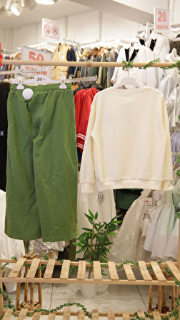 Kız Çocuk 2li Kombin Takım 8-14 Yaş SET0393