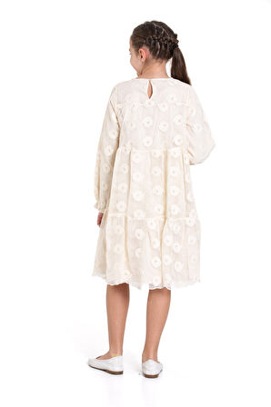 Kız Çocuk Elbise 5-9 Yaş 36029