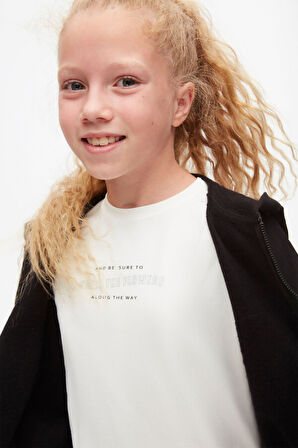 Kız Çocuk Tişört 8-14 Yaş 37320