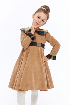 Kız Çocuk Elbise 4-12 Yaş 1882