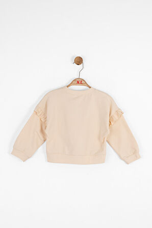 Kız Çocuk Sweatshirt 9aY-4 Yaş 37622
