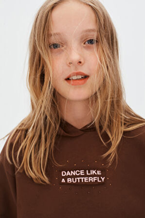 Kız Çocuk Sweatşirt 8-14 Yaş 39321