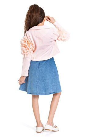 Kiz Çocuk Etek Takmı 6-9 Yaş 51050