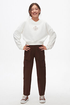 Kız Çocuk Sweatshirt 10-16 Yaş 37807