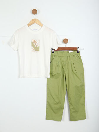 Kız Çocuk Kombin Takmı 4-8 Yaş SET0311