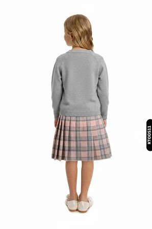 Kız Çocuk Elbise 8-12 Yaş 4069