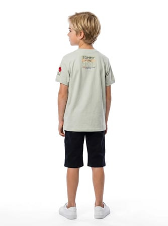 Erkek Çocuk Yazlık Pijama Takım 7-11 Yaş 1224
