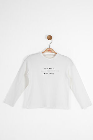 Kız Çocuk Tişört 8-14 Yaş 37320