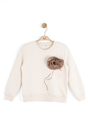 Kız Çocuk Sweatşirt 4-8 Yaş 39533