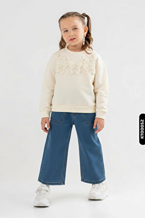 Kız Çocuk 2li Kombin Takmı 4-8 Yaş SET0411