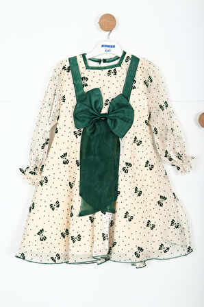 Kız Çocuk Elbise 3-7 Yaş 2558