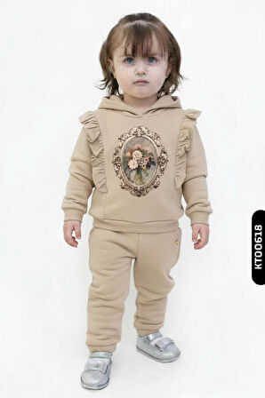 Kız Çocuk Eşofman Takım 1-5 Yaş 7032