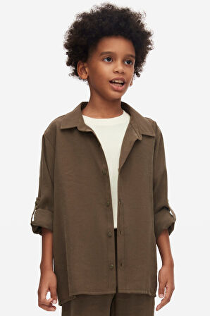 Erkek Çocuk Gömlek  8-14 Yaş 48332