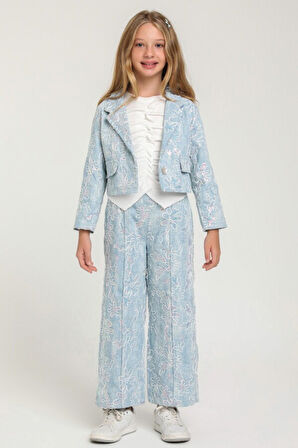 Kız Çocuk Alt Üst Takımı 5-9 Yaş 35905