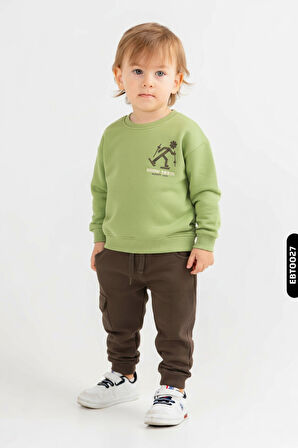 Erkek Çocuk 2li Kombin Takmı 1-4 Yaş SET0384