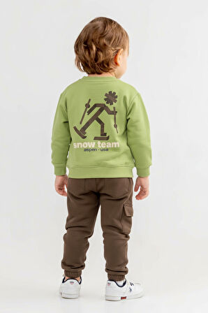 Erkek Çocuk 2li Kombin Takmı 1-4 Yaş SET0384