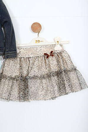 Kız Çocuk Alt Üst Etek Takım 6-36 Yaş 3193