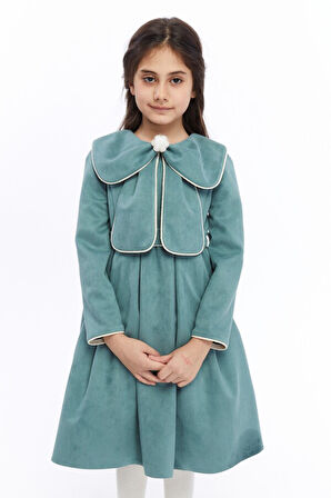 Kız Çocuk Elbise 4-12 Yaş 1884