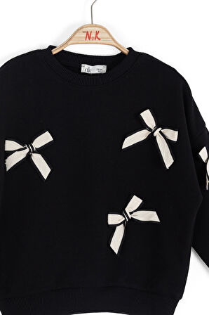 Kız Çocuk Sweatşirt 4-8 Yaş 39508