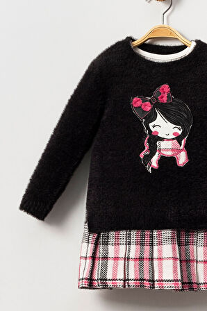 Kız Çocuk Elbise 3-12 Yaş 2711